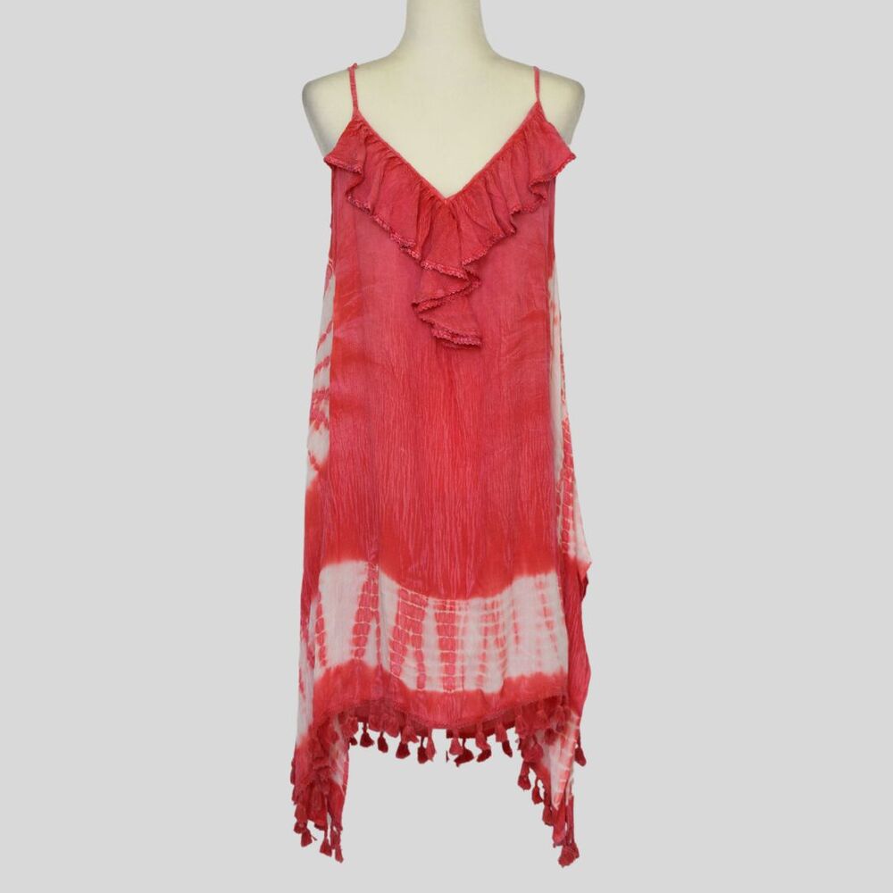 EXIST Women's Tie-dye Cover Up Pink Size L/XL - Picture 1 of 9